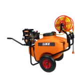 PULVERIZADOR LIKE 100L MOTOR 4T 20BAR+ENROL 50mt+PISTOLA