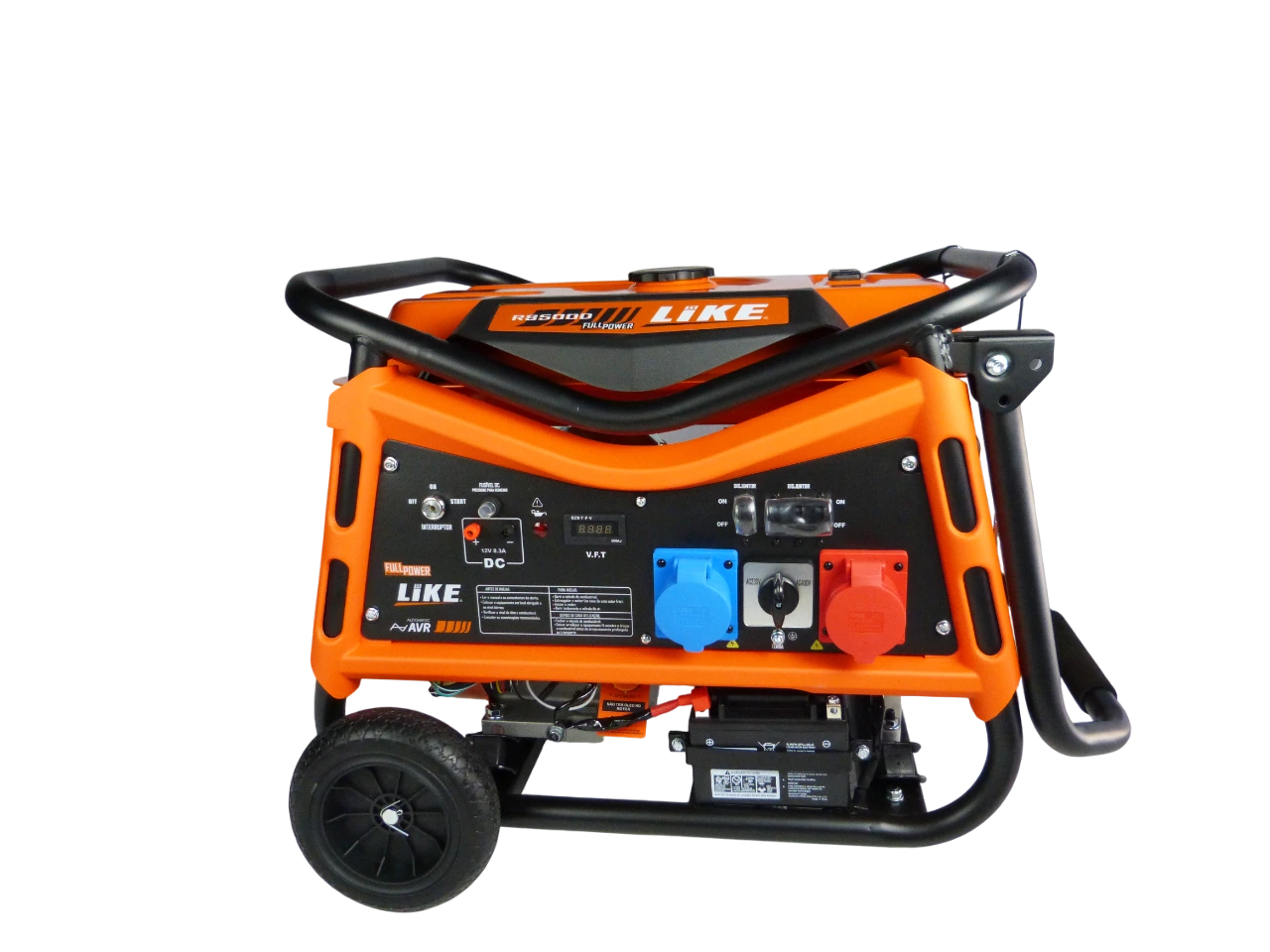 5195 GERADOR LIKE R8500D MONO/TRIFASICO 7,2KVA/8KVA MOTOR 16.5HP A.E - Image 1